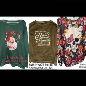 SHEIN BUNDLE!!! FITS 2-3x! EUC